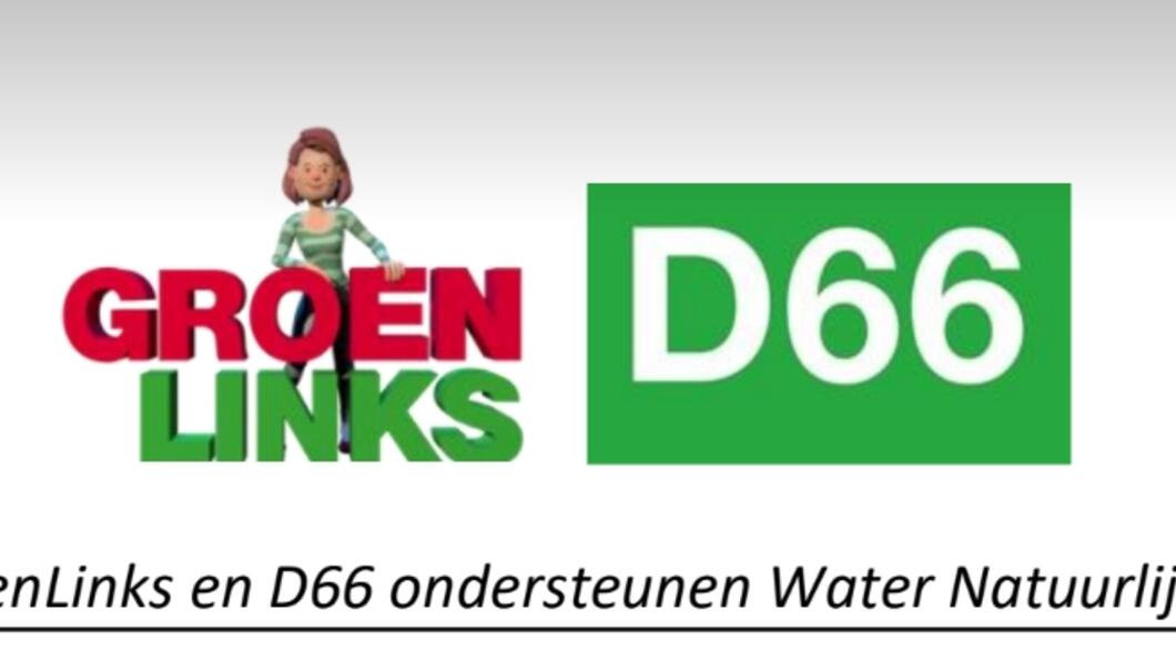 GL+D66 WaterNatuurlijk